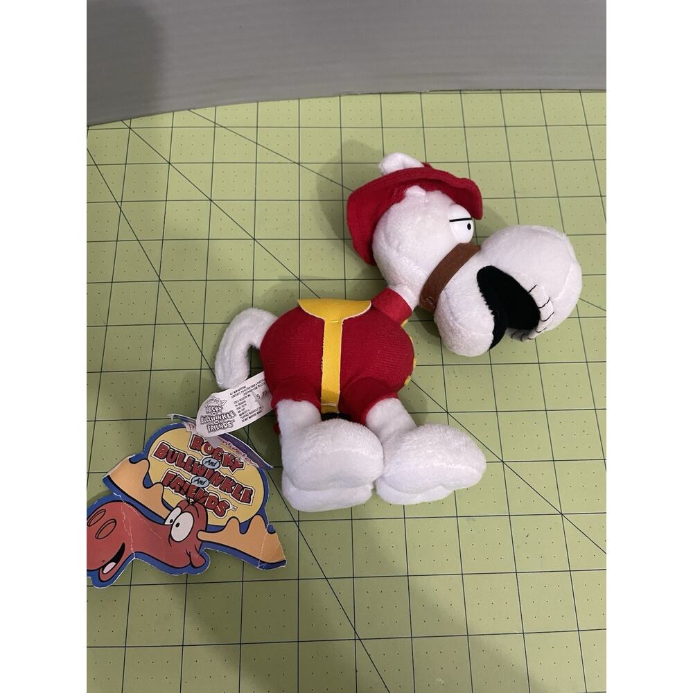 Rocky and Bullwinkle Friends Dudley Do Right Horse plush 9 inch Stuffins Vintage